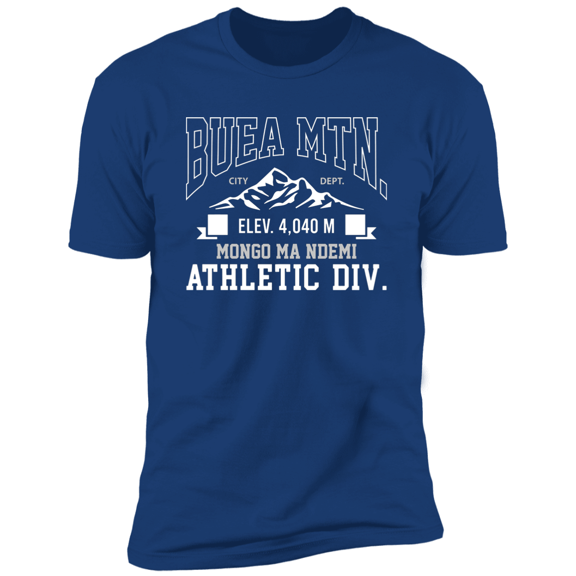 Buea Mountain (Mongo ma Ndemi) Athletic Classic T-Shirt (Unisex)