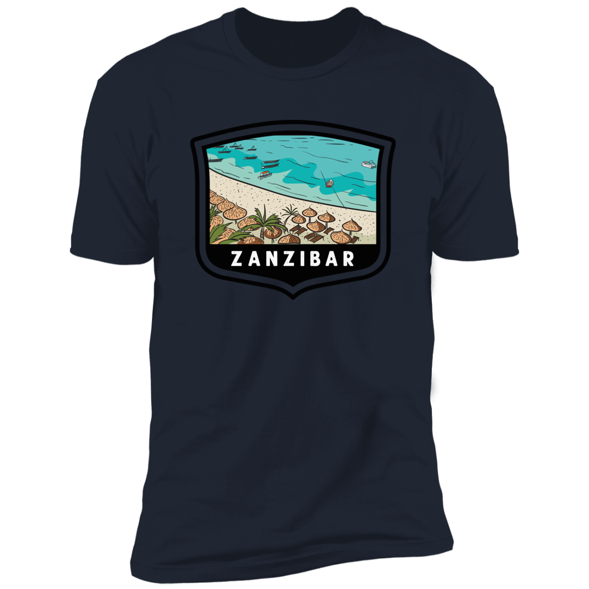 Zanzibar Beaches Classic T-Shirt (Unisex)