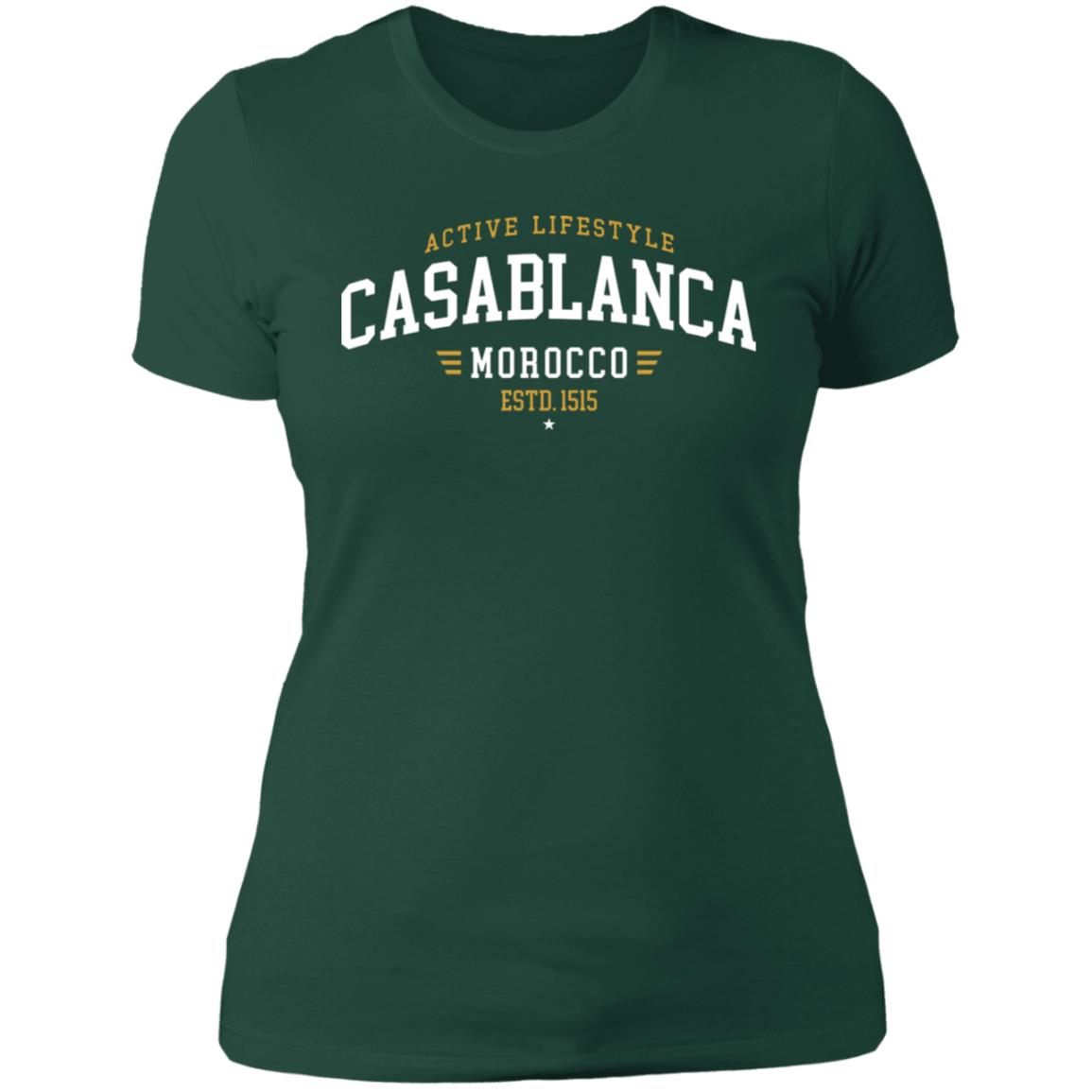 Casablanca Morocco Estd 1515 Women's Classic T-Shirt