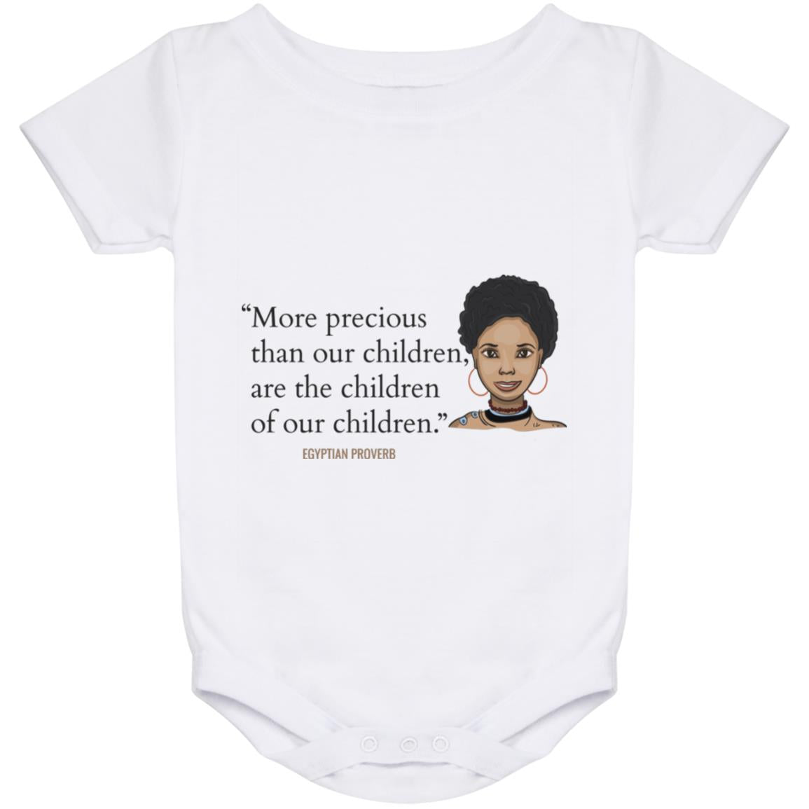 More Precious Than Our Children Baby Onesie