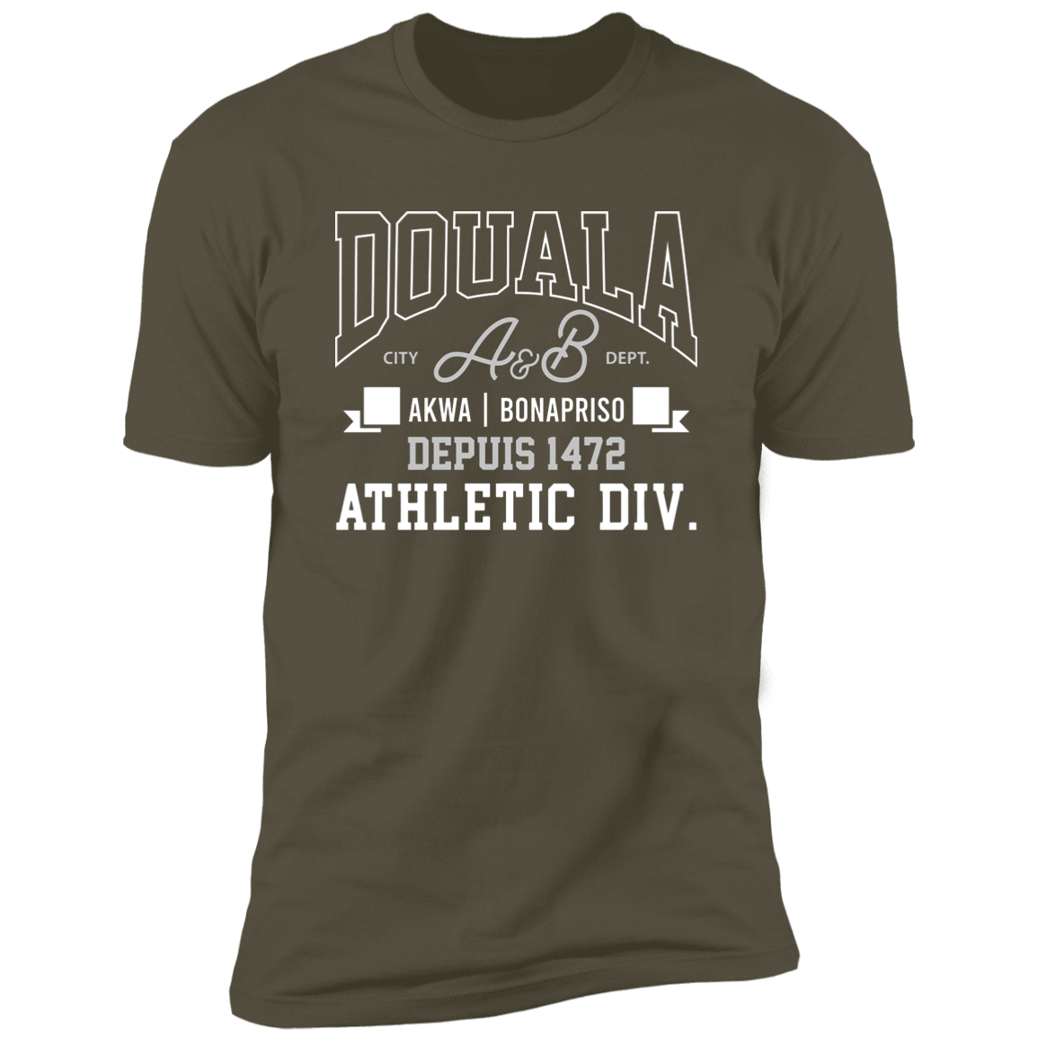 Douala A&B (Akwa & Bonapriso) Athletic Classic T-Shirt (Unisex)