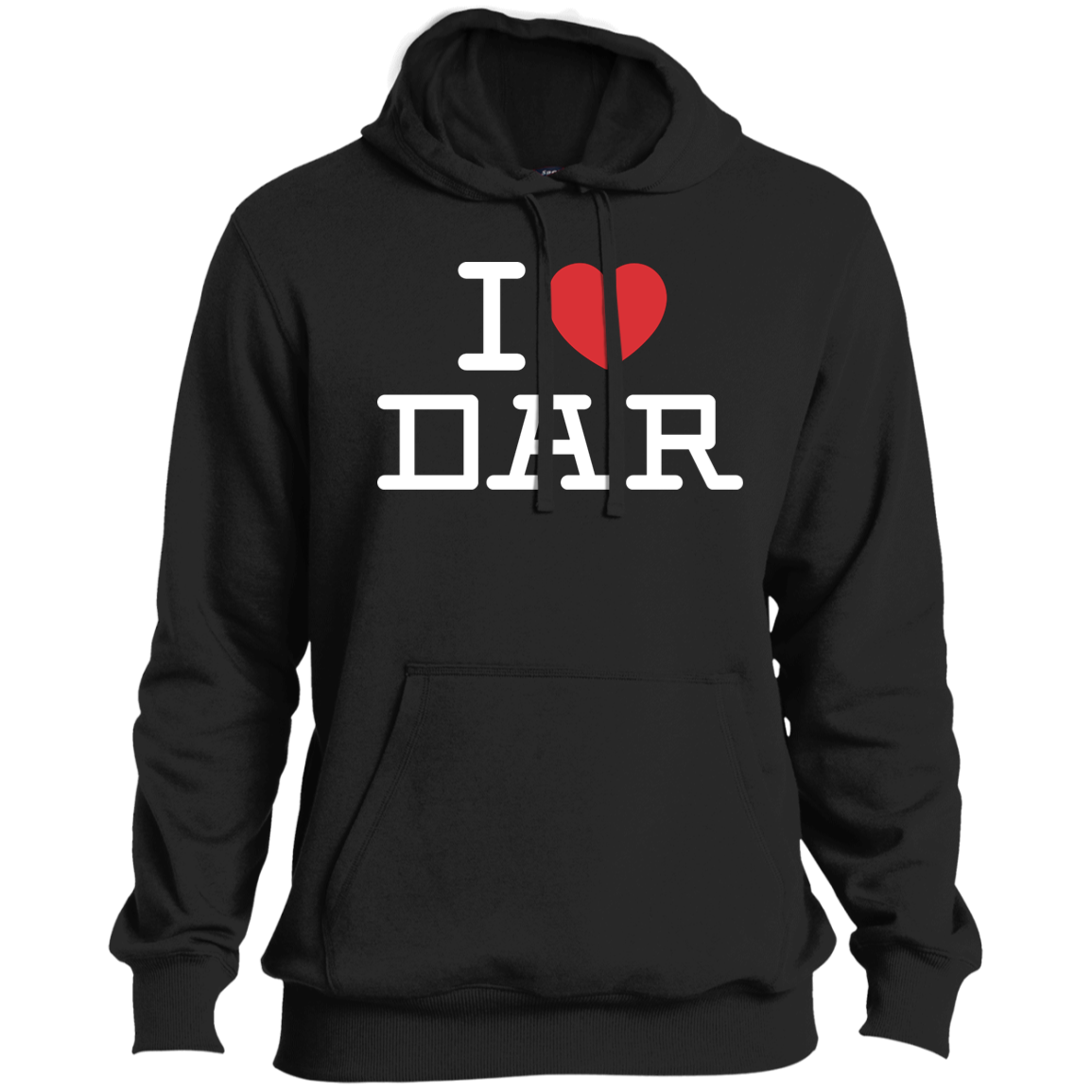 I love Dar Es Salaam (DAR) Tanzania Men's Pullover Hoodie