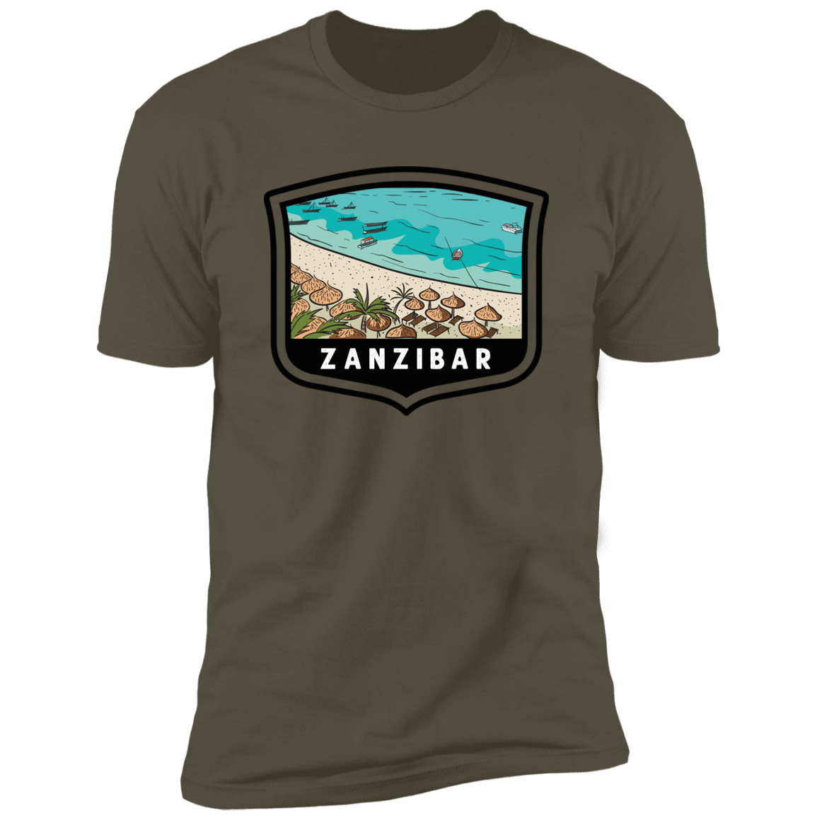 Zanzibar Beaches Classic T-Shirt (Unisex)
