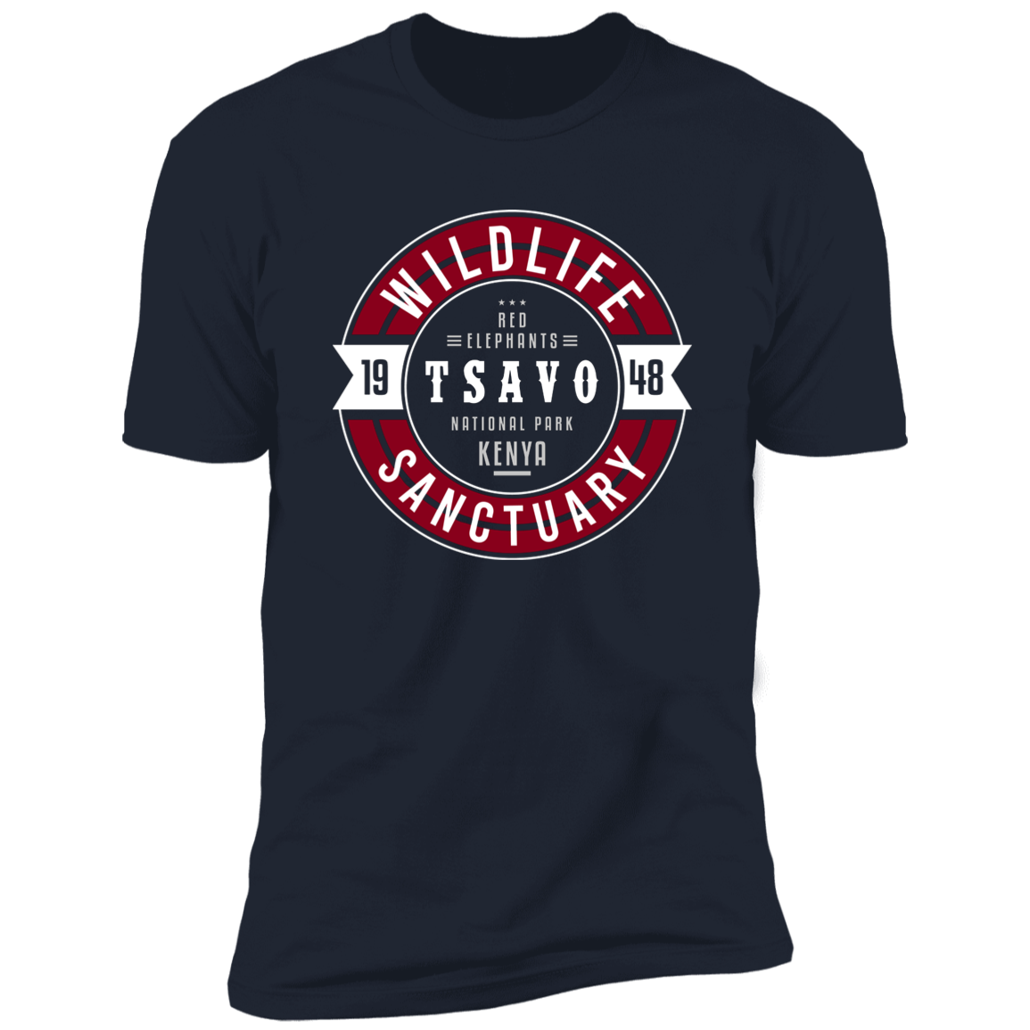 Wildlife Sanctuary Tsavo Red Elephants Classic T-Shirt (Unisex)