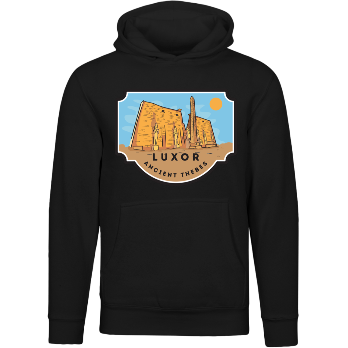 Luxor Ancient Thebes Egypt Unisex Pullover Hoodie