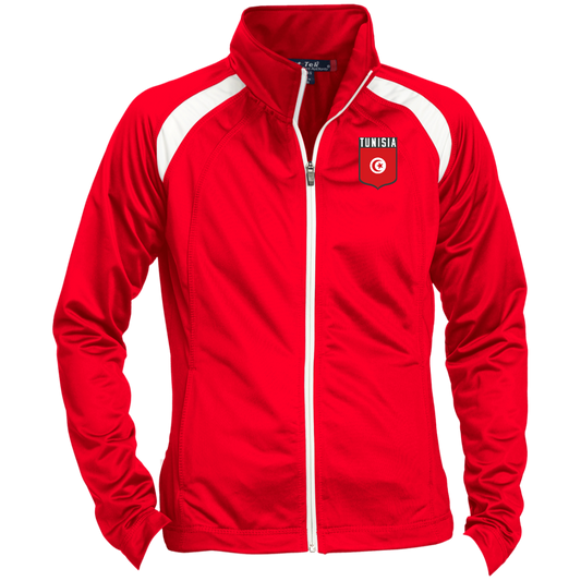 Tunisia Football Team Emblem Women's Track Jacket