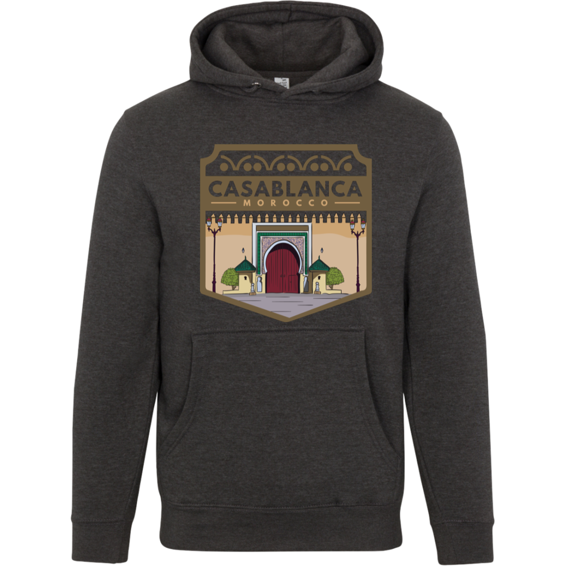 Casablanca Riad Morocco Unisex Pullover Hoodie