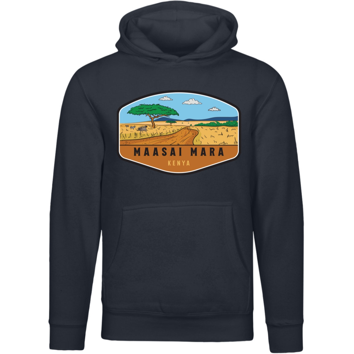 Maasai Mara Unisex Pullover Hoodie