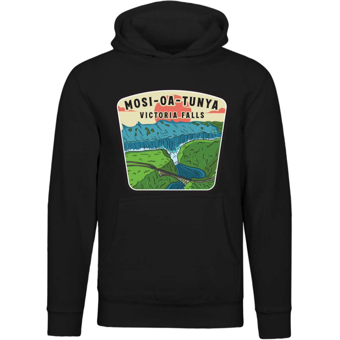 Mosi-oa-Tunya Victoria Falls Unisex Pullover Hoodie