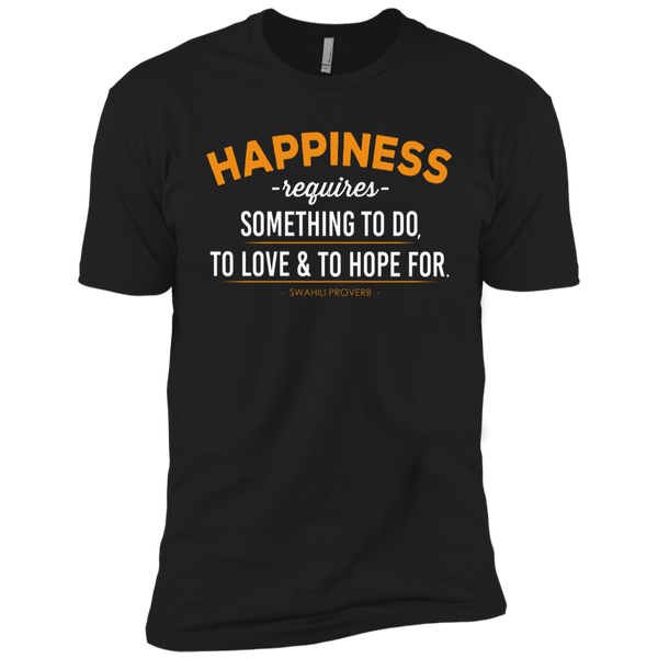 Happiness Requires Something To Do, Love & Hope For Kids' Classic T-Shirt