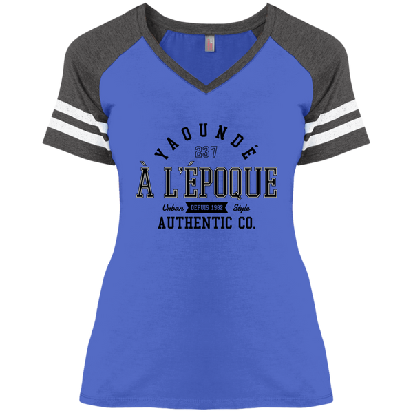 Yaoundé A L'Époque Women's Game V-Neck T-Shirt
