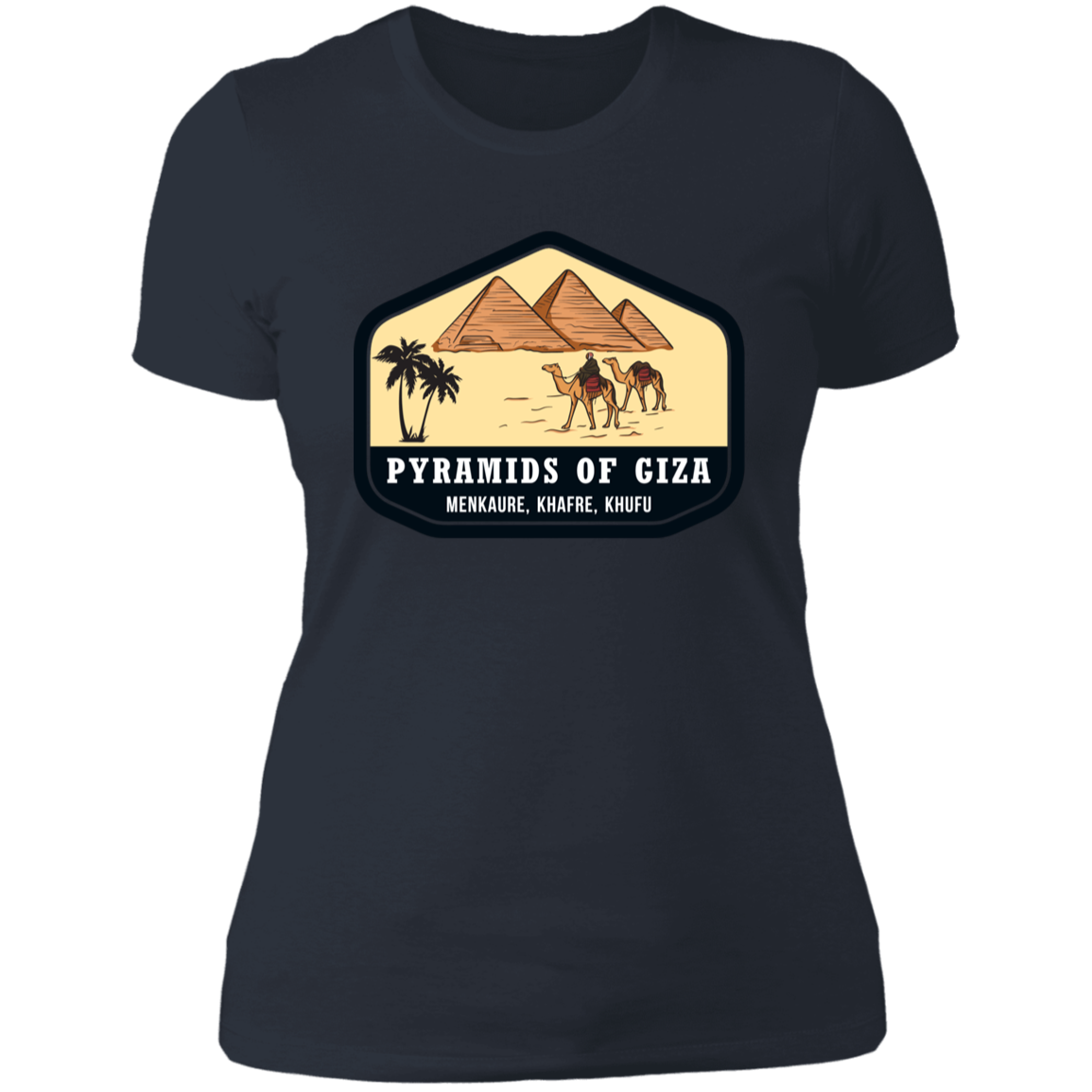 The Pyramids of Giza Women's Classic T-Shirt