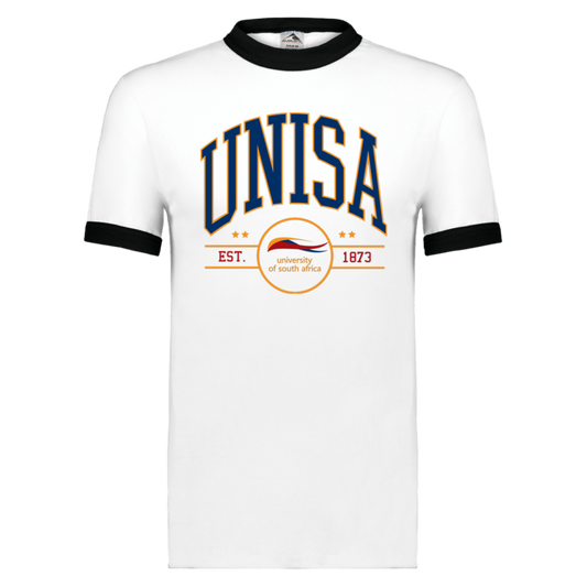 University of South Africa (UNISA) Ringer T-Shirt (Unisex)