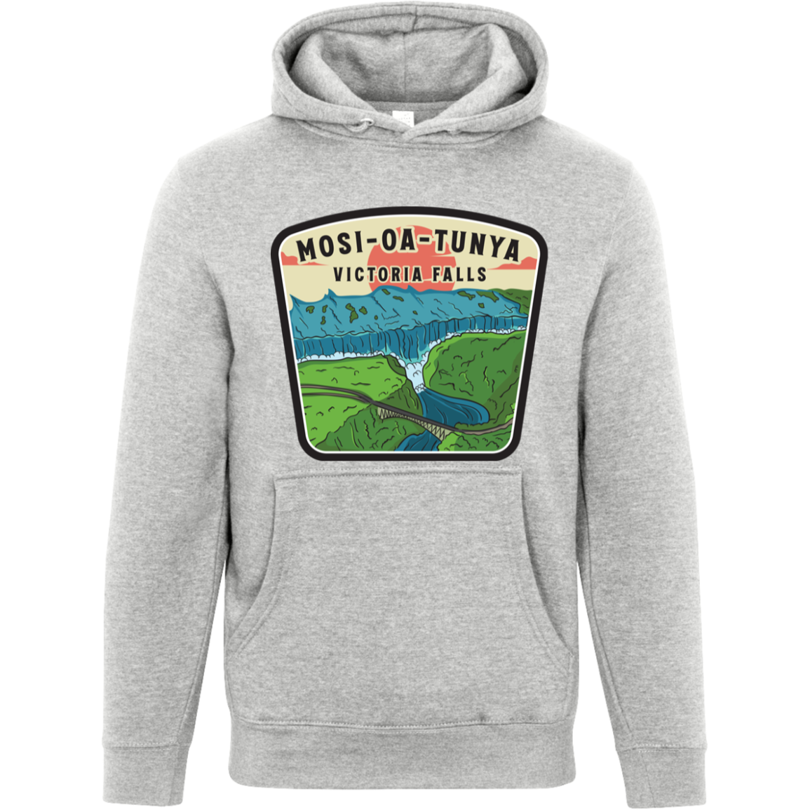 Mosi-oa-Tunya Victoria Falls Unisex Pullover Hoodie