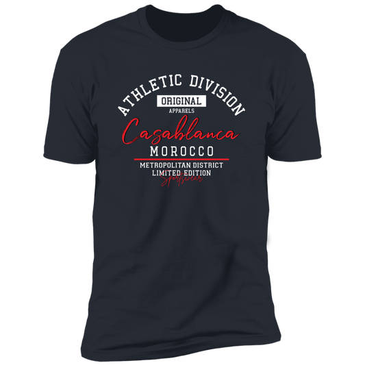 Casablanca Morocco Athletic Division Classic T-Shirt (Unisex)