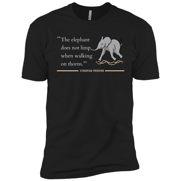 The Elephant Doesn't Limp When Walking on Thorns Kids' Classic T-Shirt