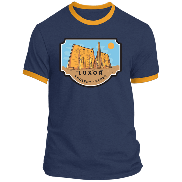 Luxor Ancient Thebes Egypt Ringer T-Shirt (Unisex)