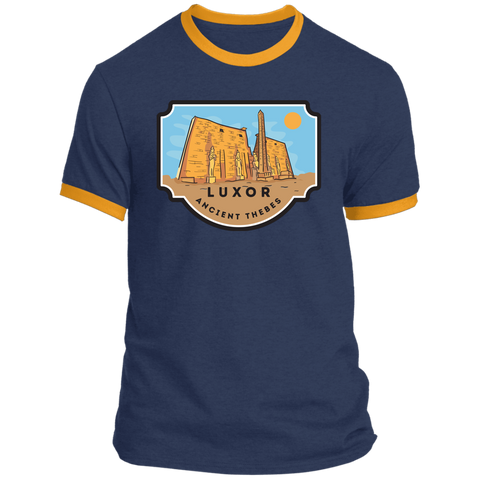 Luxor Ancient Thebes Egypt Ringer T-Shirt (Unisex)