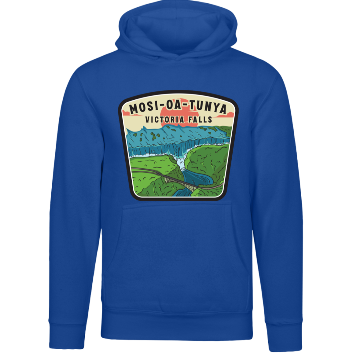 Mosi-oa-Tunya Victoria Falls Unisex Pullover Hoodie