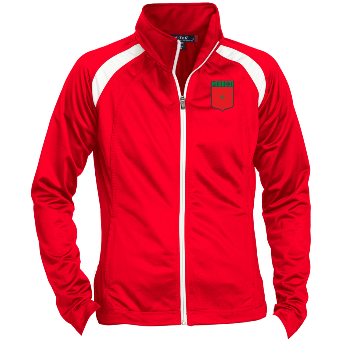 Morocco Football Team Emblem Women's Track Jacket