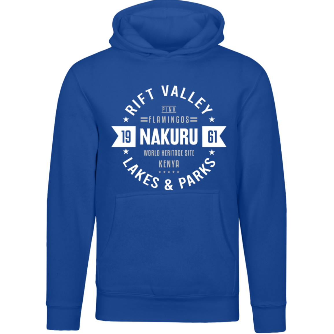 Nakuru 1961 Rift Valley Lakes & Parks Unisex Pullover Hoodie