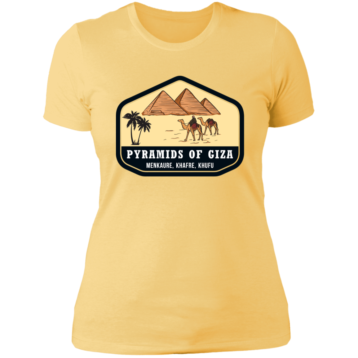 The Pyramids of Giza Women's Classic T-Shirt