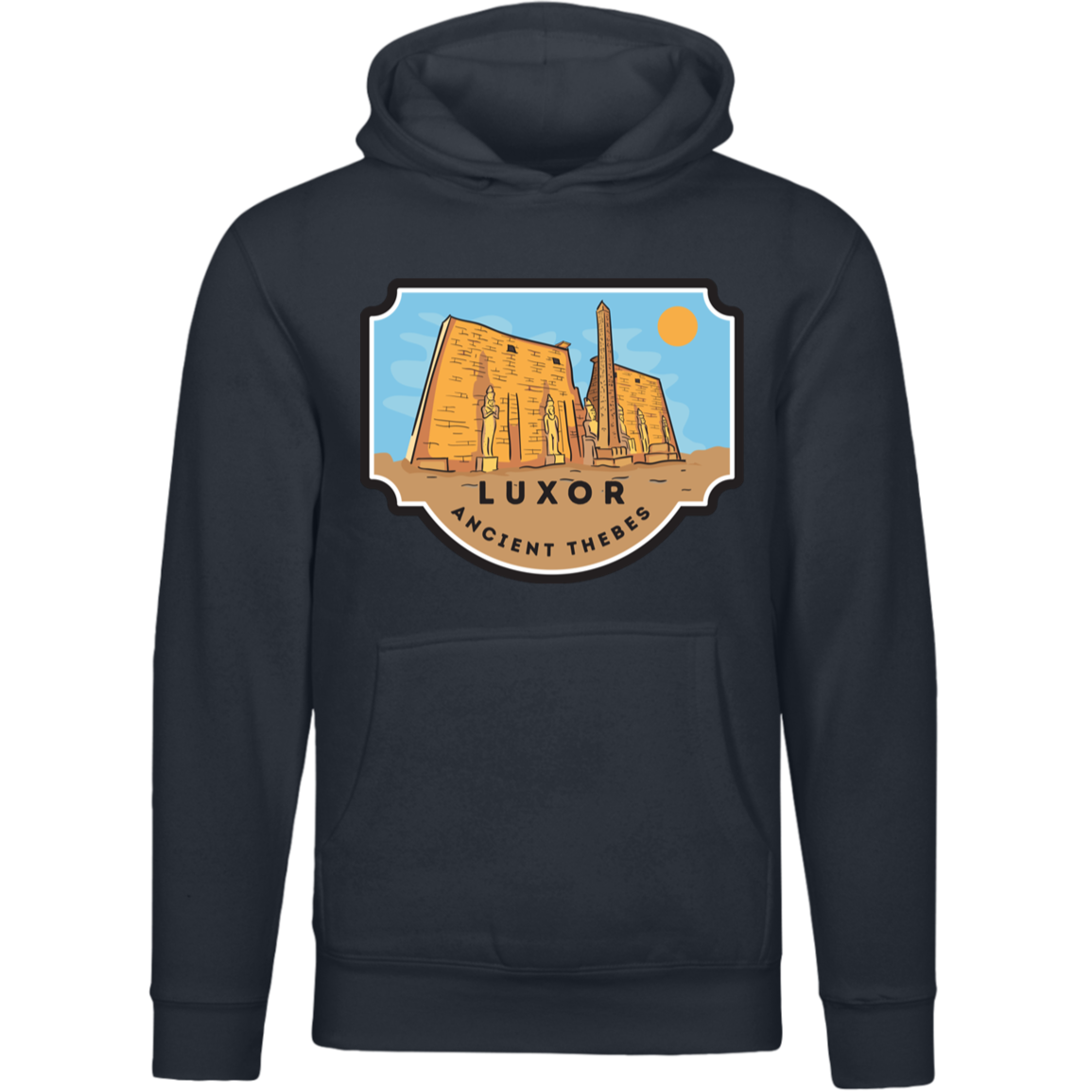 Luxor Ancient Thebes Egypt Unisex Pullover Hoodie