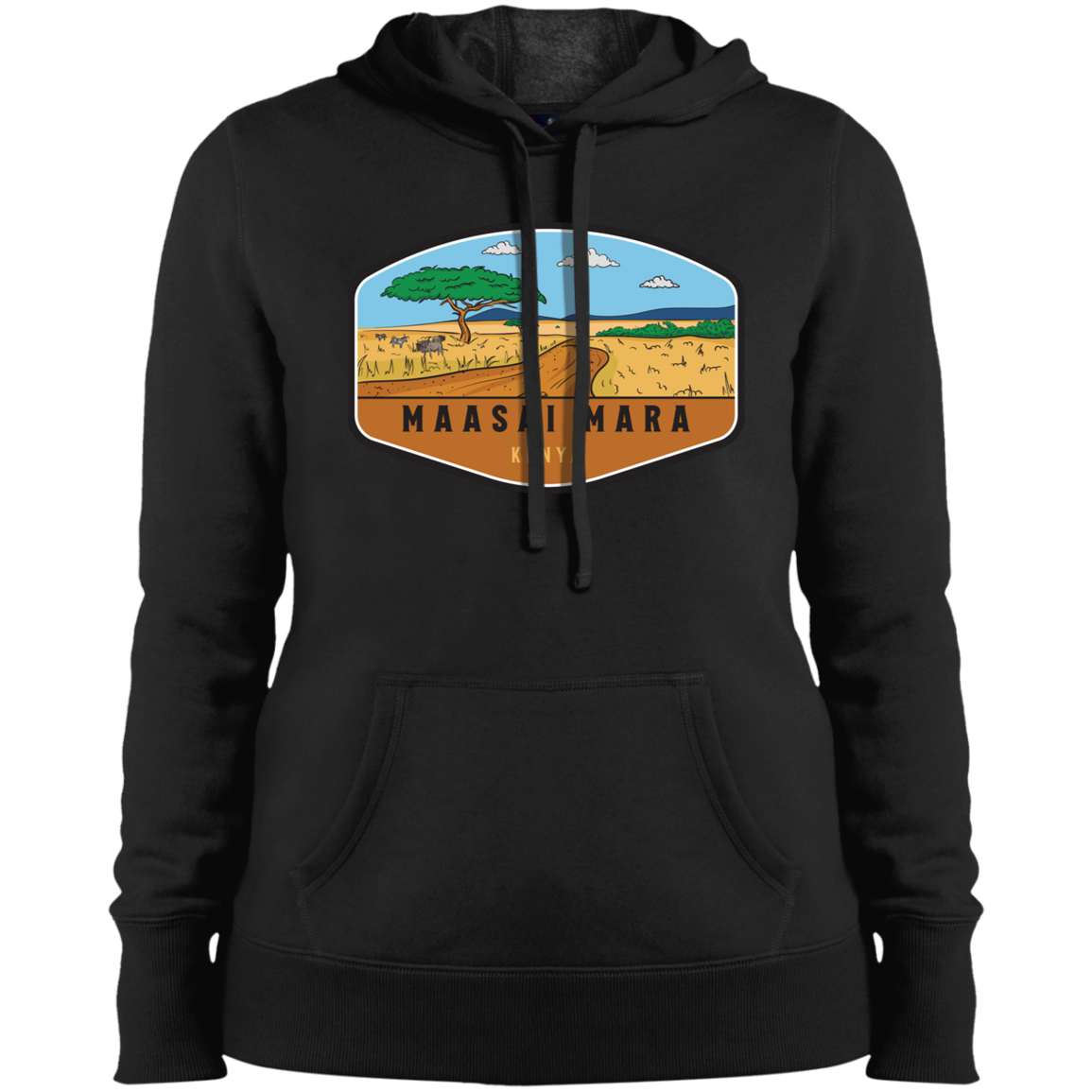 Maasai Mara Women's Pullover Hoodie