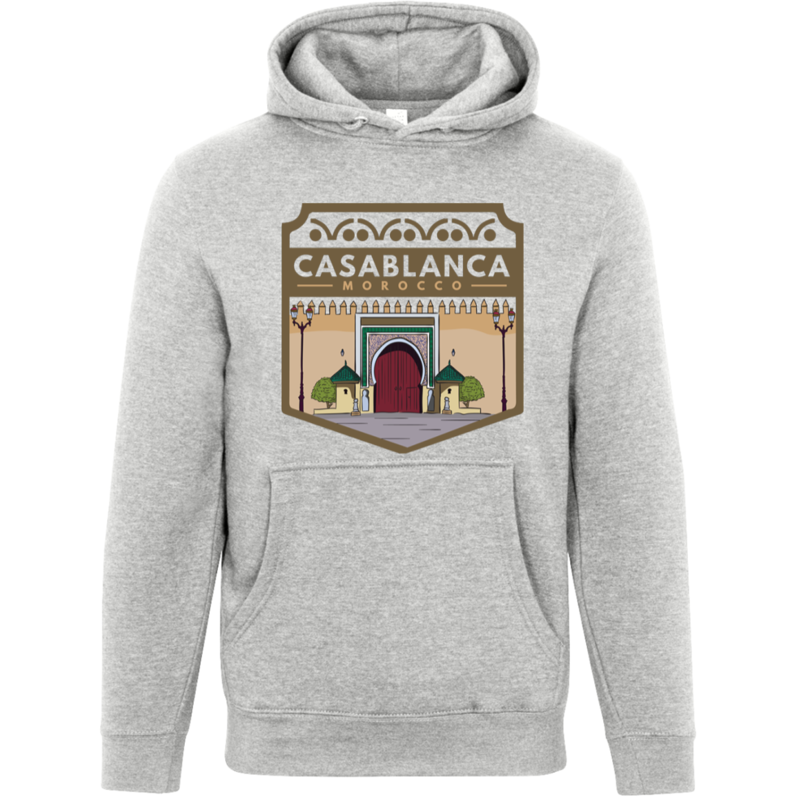 Casablanca Riad Morocco Unisex Pullover Hoodie