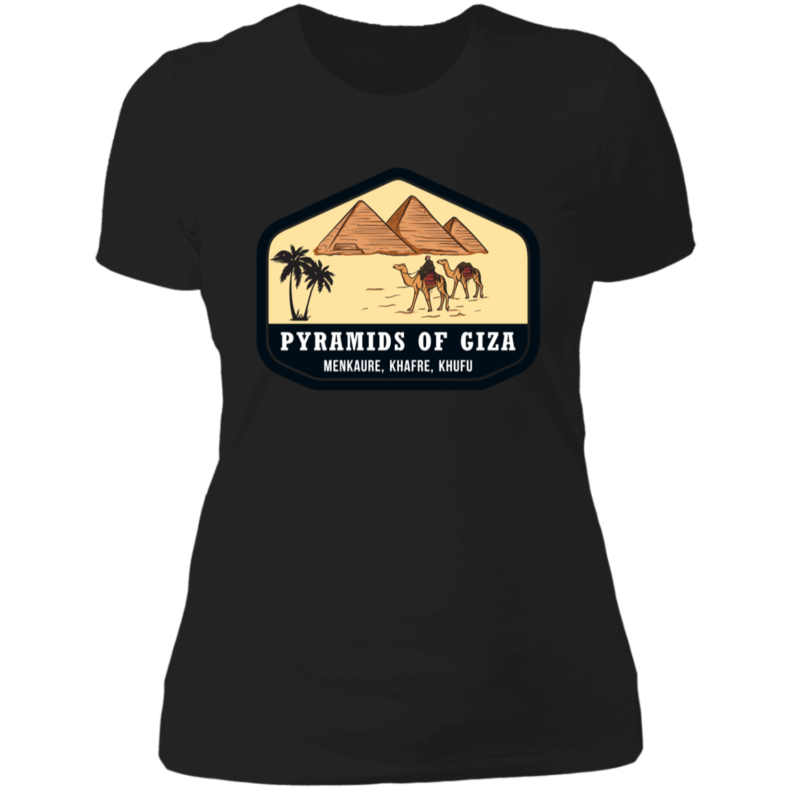 The Pyramids of Giza Women's Classic T-Shirt