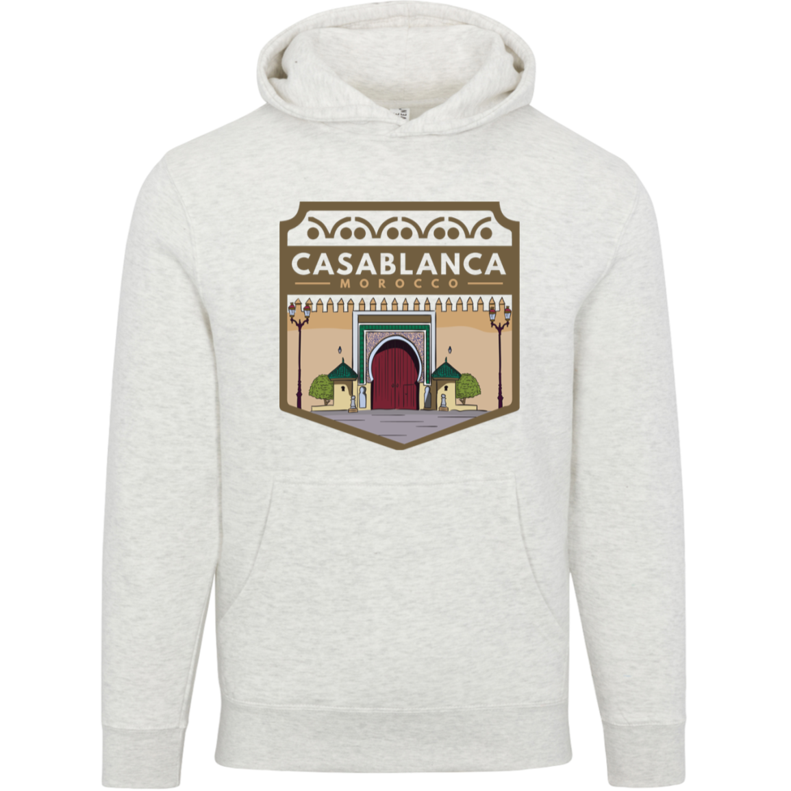 Casablanca Riad Morocco Unisex Pullover Hoodie