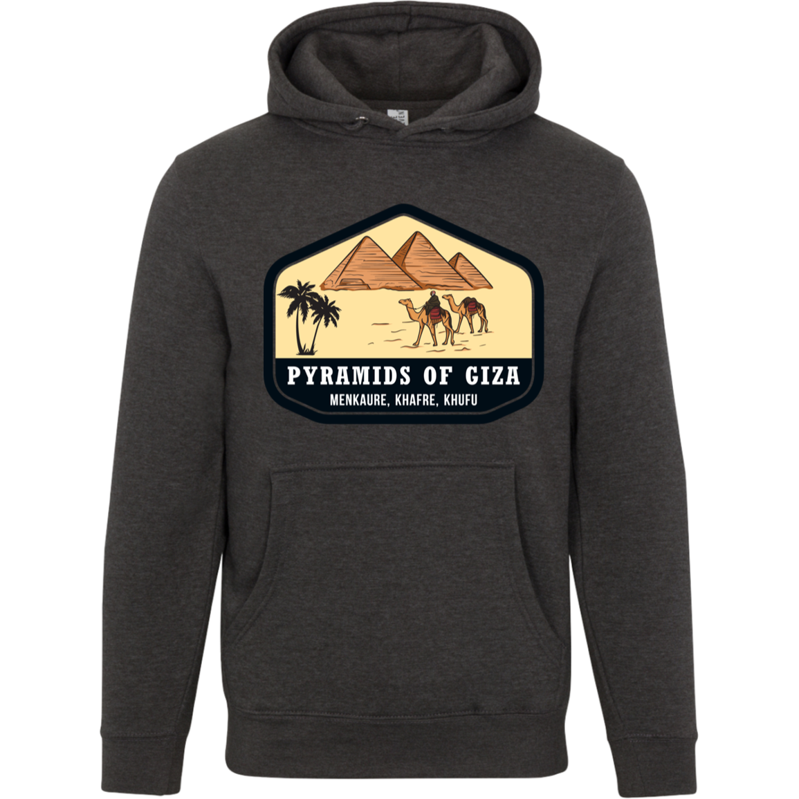 The Pyramids of Giza Unisex Pullover Hoodie