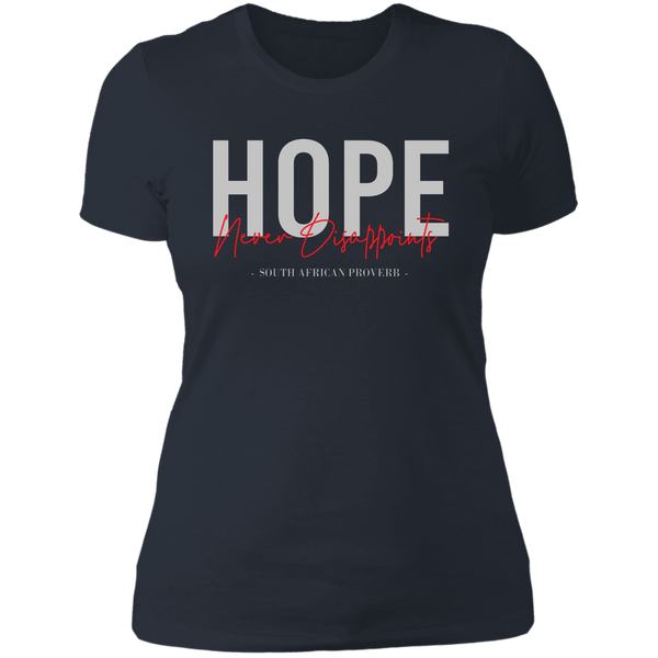 Hope Never Disappoints Women's Classic T-Shirt
