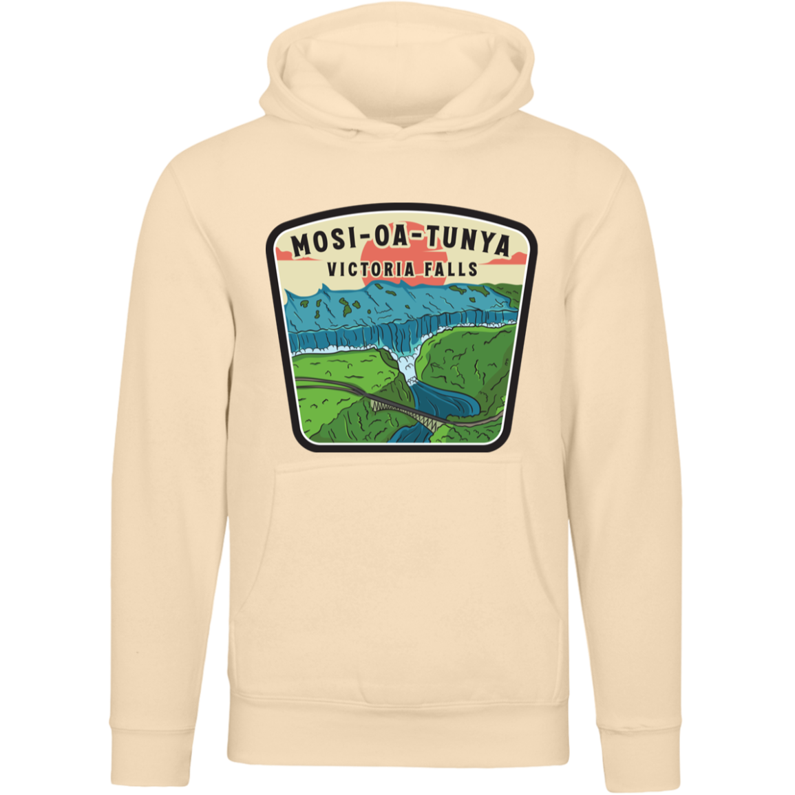 Mosi-oa-Tunya Victoria Falls Unisex Pullover Hoodie