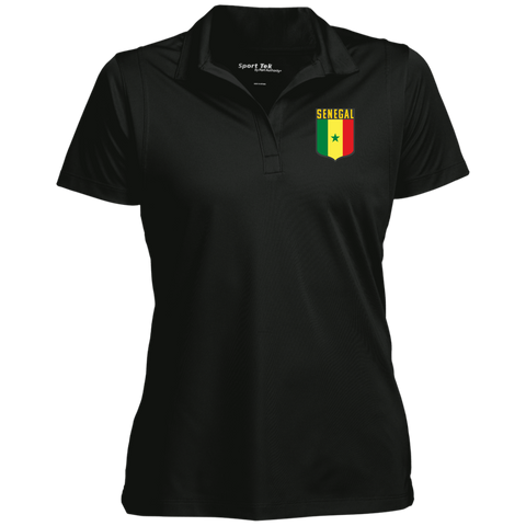 Senegal Football Team Emblem Women's Sport Polo