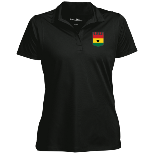 Ghana Football Team Emblem Women's Sport Polo