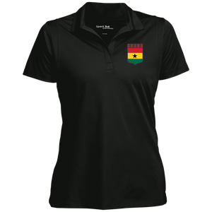Ghana Football Team Emblem Women's Sport Polo