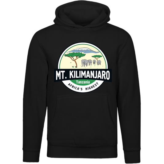 Mount Kilimanjaro Unisex Pullover Hoodie