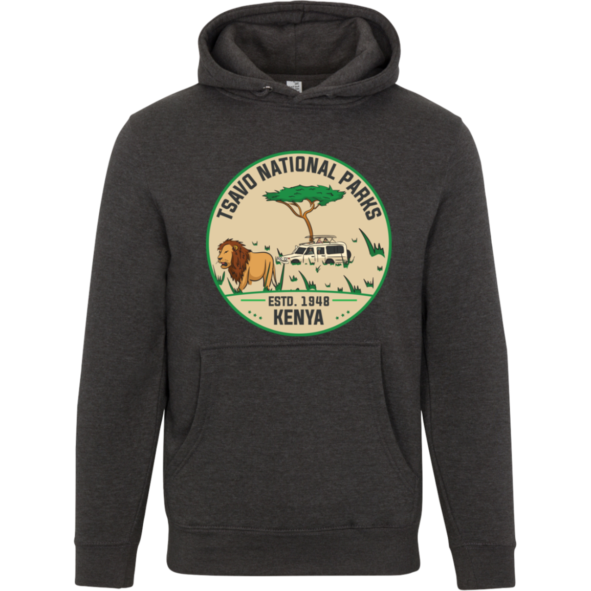 Tsavo National Parks Unisex Pullover Hoodie