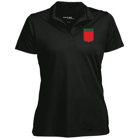 Morocco Football Team Emblem Women's Sport Polo