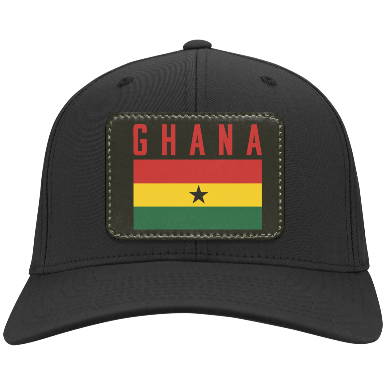 Ghana Football Team Emblem Patch Twill Cap