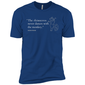 The Rhinoceros Never Dances With the Monkey Kids' Classic T-Shirt