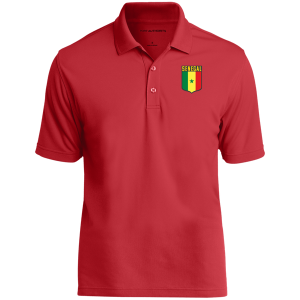 Senegal Football Team Emblem Men's Micro-mesh Polo