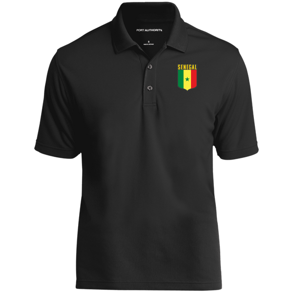 Senegal Football Team Emblem Men's Micro-mesh Polo