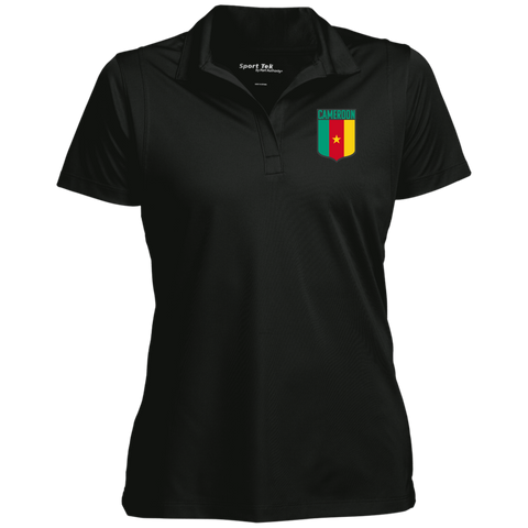 Cameroon Football Team Emblem Women's Sport Polo