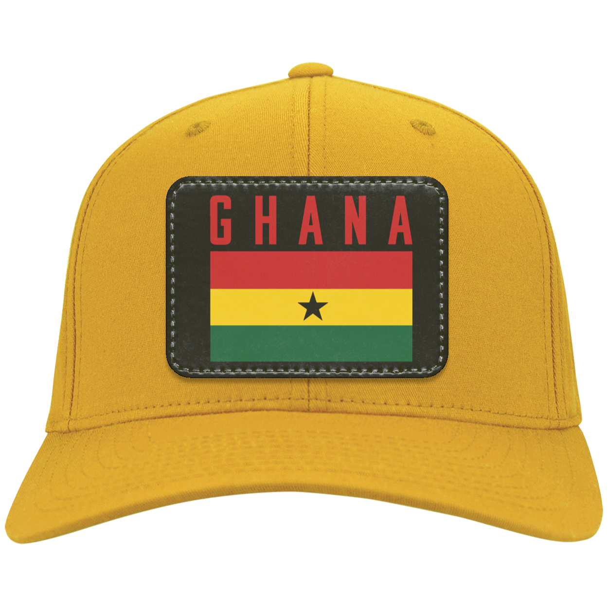 Ghana Football Team Emblem Patch Twill Cap