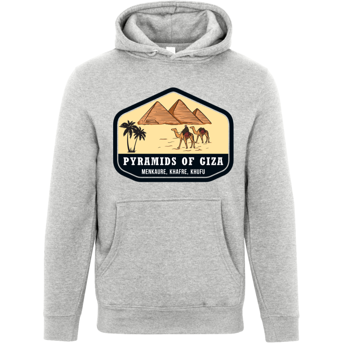 The Pyramids of Giza Unisex Pullover Hoodie