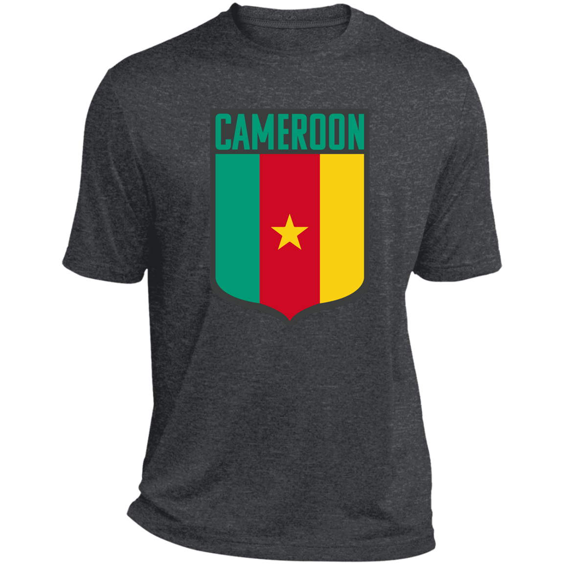 Cameroon Football Team Emblem Men's Sports T-Shirt
