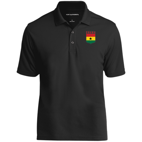 Ghana Football Team Emblem Men's Micro-mesh Polo
