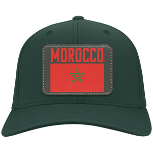 Moroccan Football Team Emblem Patch Twill Cap